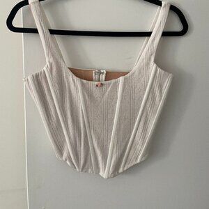 With Jean Cindy Corset (White)